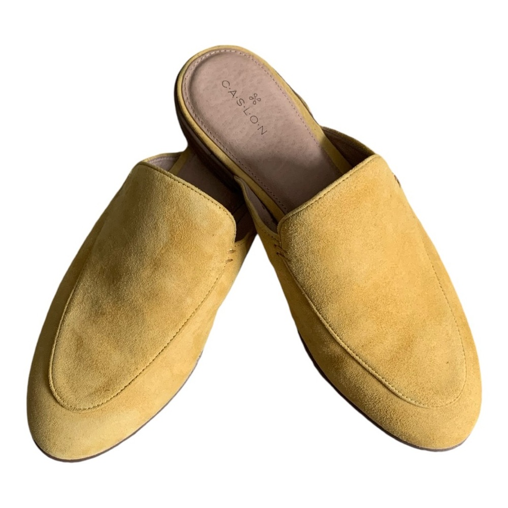 Caslon suede mules